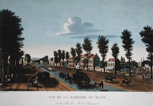 The Barriere du Maine, c.1815-20