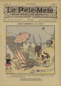 Before the Immensity. Illustration for Le Pele-Mele, 1901