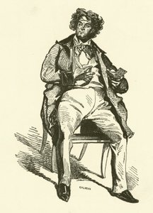The Theatrical Agent by Henri Bonaventure (after) Monnier