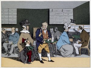 One Hour: Visits, Lunch Tasting, Dinner Invitations - in Administrative Mores by Henri Monnier