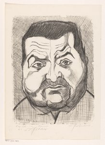 Portrait of an Unknown Man by Henri Braakensiek (signed by artist)