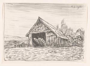 Boathouse in Possenhofen