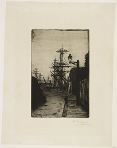 Docks by Henri Charles Guérard