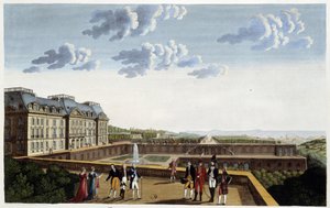 Château de Meudon, circa 1820 by Henri Courvoisier Voisin