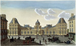 View of the Palais du Luxembourg, circa 1820 - in “Vues de Paris” by Courvoisier by Henri Courvoisier Voisin