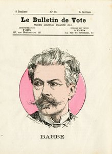 Ballot 2nd series, Satirical in Colors: Beard - Illustration by Henri Demare