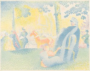 In the Park by Henri Edmond Cross