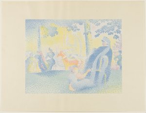 The Elysian Fields by Henri Edmond Cross