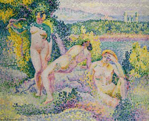Nymphs by Henri Edmond Cross