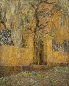 The Gate by Henri Eugene Augustin Le Sidaner