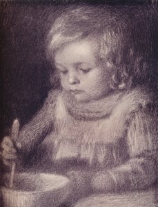The Child by Henri Eugene Le Sidaner
