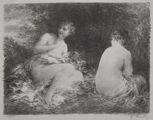 Bathers by Henri Fantin-Latour