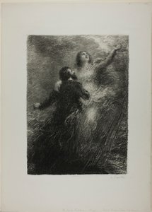 Finale of the Flying Dutchman, Second Plate by Henri Fantin-Latour
