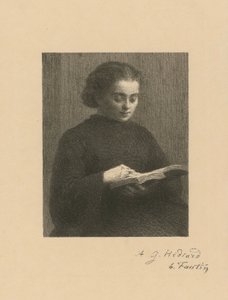 Reading Woman by Henri Fantin-Latour
