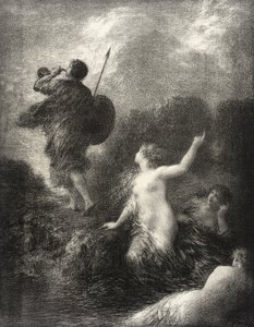 Siegfried and the Rhine Maidens by Henri Fantin-Latour