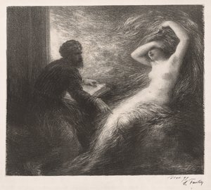 The Evocation of Kundry by Henri Fantin-Latour