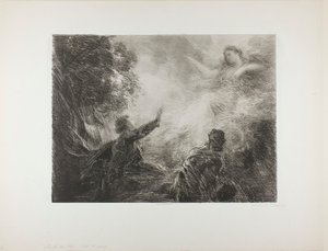 The Fairy of the Alps, first plate by Henri Fantin-Latour