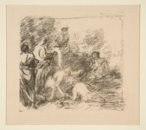 Bathers by Ignace Henri Jean Fantin Latour