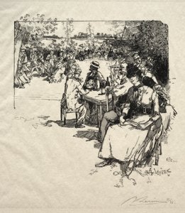 Ball at the Break of Day by Ignace Henri Jean Fantin Latour