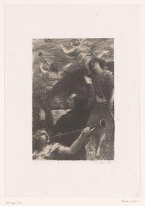 Berlioz Conducts Among Four Trumpeting Angels by Ignace Henri Jean Fantin Latour
