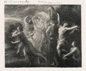 Dance of the Trojans by Ignace Henri Jean Fantin Latour