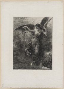 To Eugene Delacroix by Ignace Henri Jean Fantin Latour