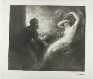 Evocation of Kundry by Ignace Henri Jean Fantin Latour