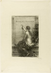 Immortality by Ignace Henri Jean Fantin Latour
