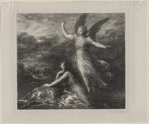 Paradise and the Peri by Ignace Henri Jean Fantin Latour
