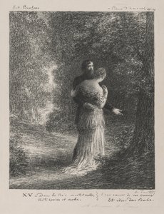 Love Poems (Third Plate) by Ignace Henri Jean Fantin Latour