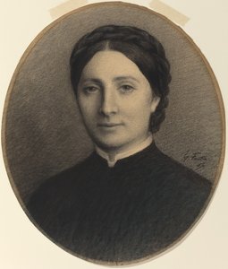 Madame Ditte by Ignace Henri Jean Fantin Latour