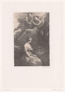 Marguerite Appears to Faust and Mephisto from Heaven