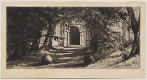 Mytton Hall by Ignace Henri Jean Fantin Latour