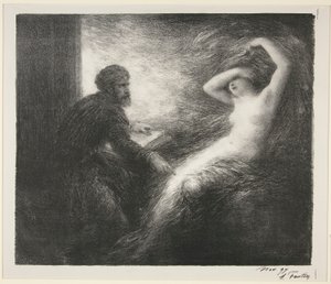 Parsifal: Act II. Evocation of Kundry by Ignace Henri Jean Fantin Latour