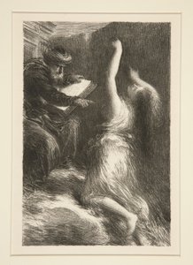 Parsifal: Act II, Evocation of Kundry by Ignace Henri Jean Fantin Latour