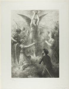 Prelude to Lohengrin, Second Plate by Ignace Henri Jean Fantin Latour