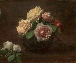 Roses in a Bowl