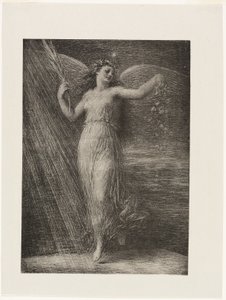 Awakening by Ignace Henri Jean Fantin Latour