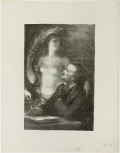 The Muse by Ignace Henri Jean Fantin Latour