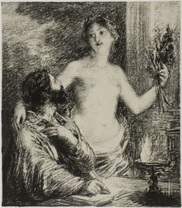 The Musician by Ignace Henri Jean Fantin Latour