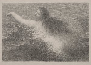 The Water Genius by Ignace Henri Jean Fantin Latour