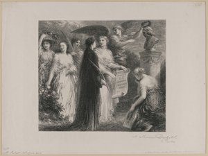 To Robert Schumann by Ignace Henri Jean Fantin Latour