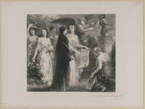 To Robert Schumann by Ignace Henri Jean Fantin Latour