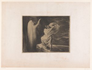 Wotan Summons the Earth Goddess Erda by Ignace Henri Jean Fantin Latour