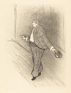 American Singer by Henri Gabriel Ibels
