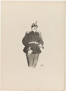 Polin, from The Café-Concert by Henri Gabriel Ibels