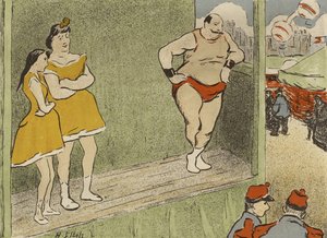 Program for the Théâtre Libre production of Le Grappin and LAffranchie