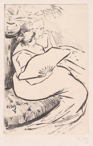 Seated Woman by Henri Gabriel Ibels