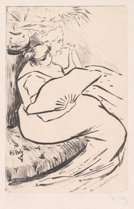 Seated Woman, ca. 1895-1900 by Henri Gabriel Ibels