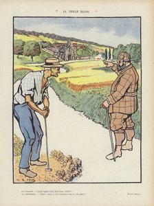The Old Church (Illustration for Le Rire)
